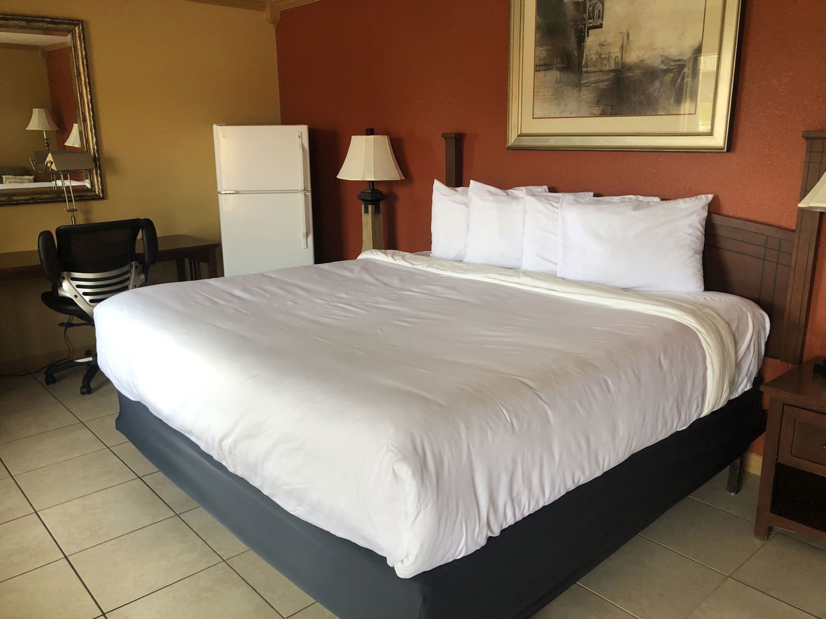 Wifi gratis y ropa de cama 