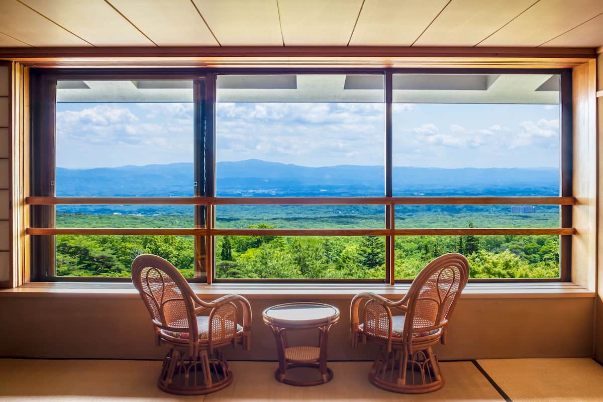 Mountain View Japanese Western Room | Balcony view