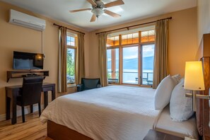 Luksuschalet, 2 makuuhuonetta | Ylelliset vuodevaatteet, silitysrauta/-lauta, ilmainen Wi-Fi