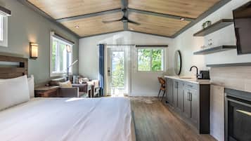 Cabaña Deluxe | 1 habitación y ropa de cama de alta calidad