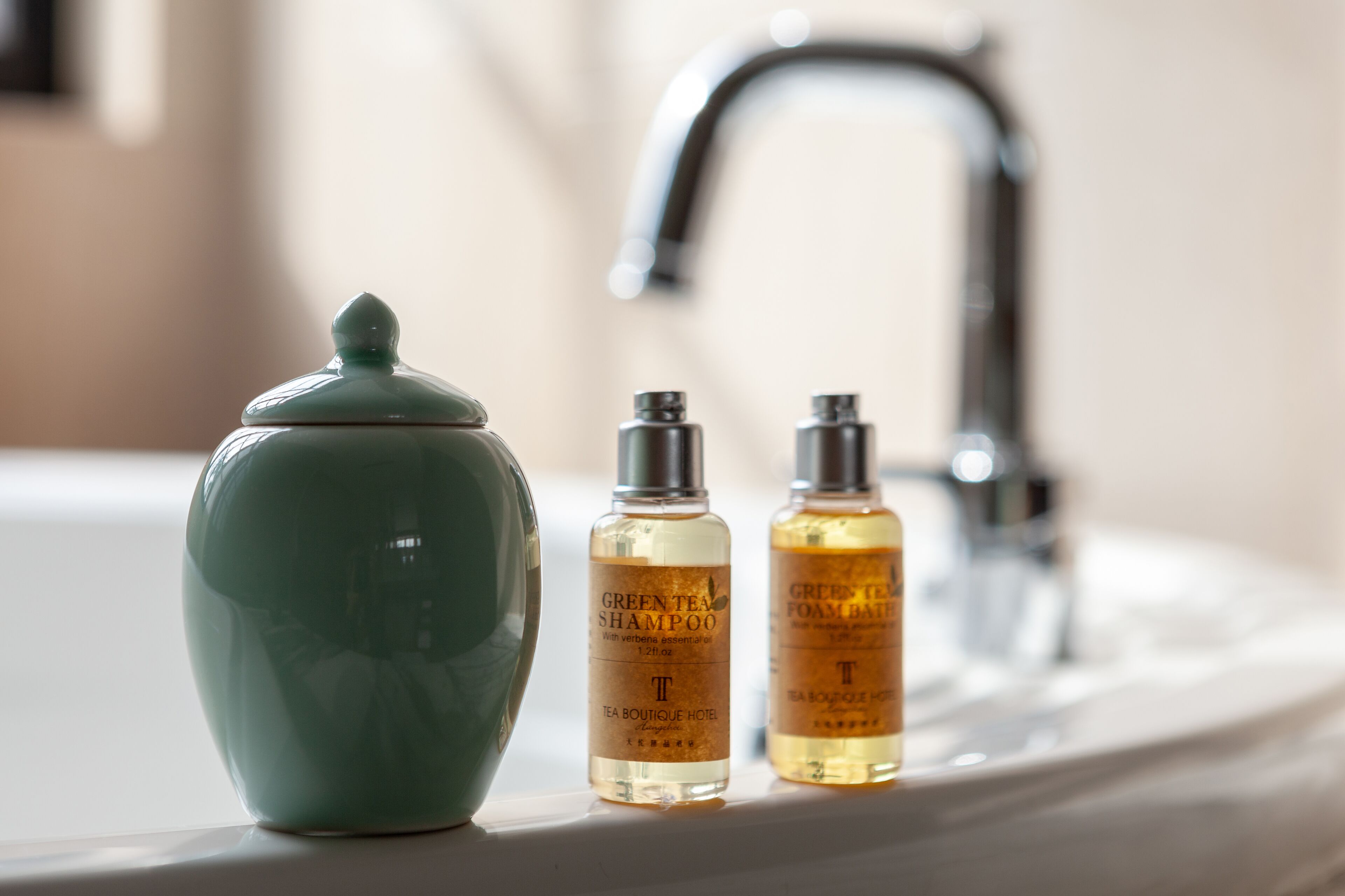 free toiletries, hair dryer, dressing gowns, slippers