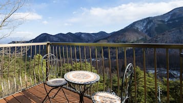 Cottage Deluxe, non-fumeurs (Open-Air Hot Spring bath) | 1 chambre, bureau, draps fournis