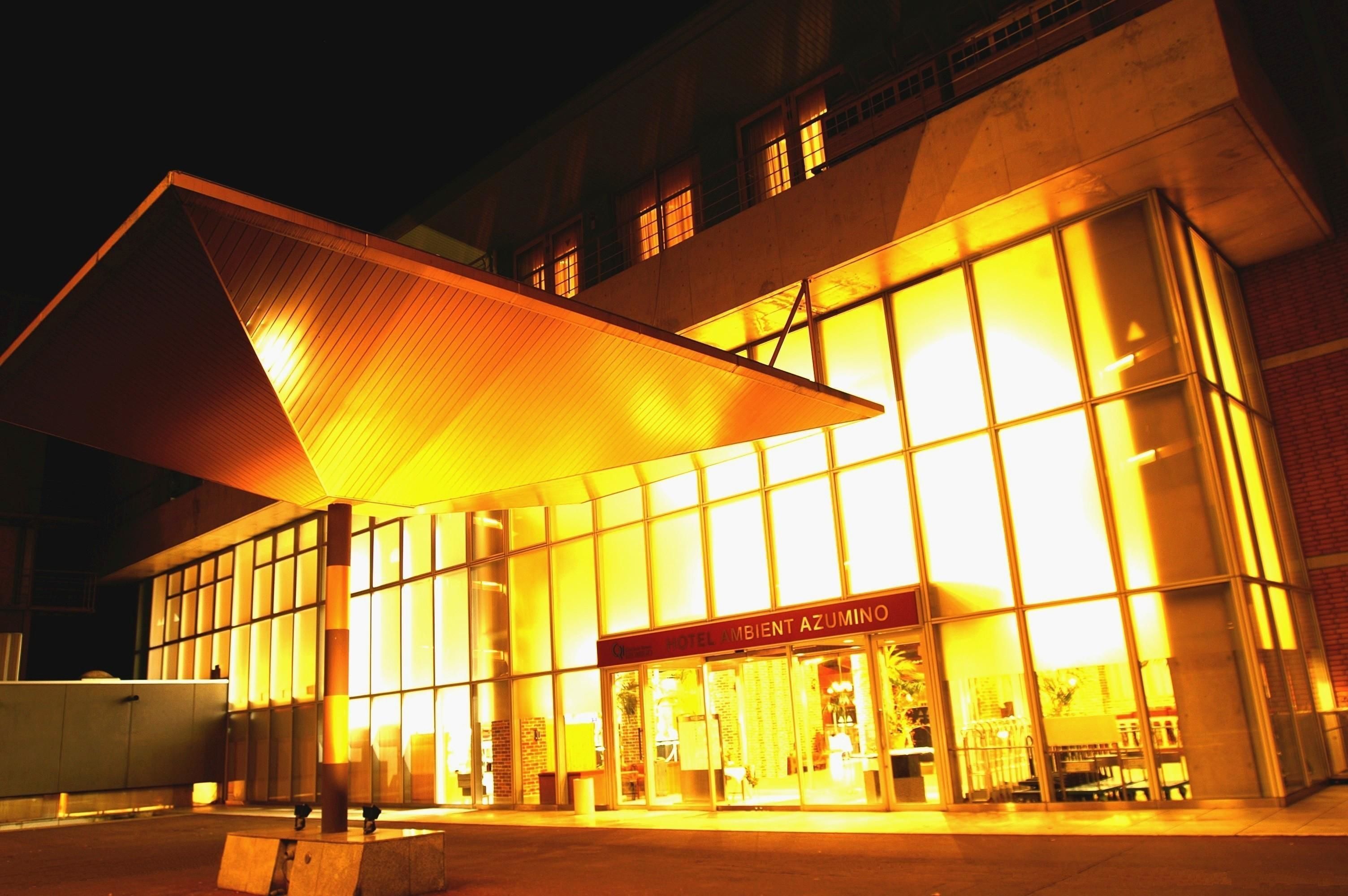 front of property – evening/night