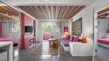 Casanostra Suite - for Cool Adults Only | Coffres-forts dans les chambres, bureau, chambres insonorisées