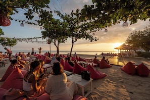 Accommodatie ligt op het strand