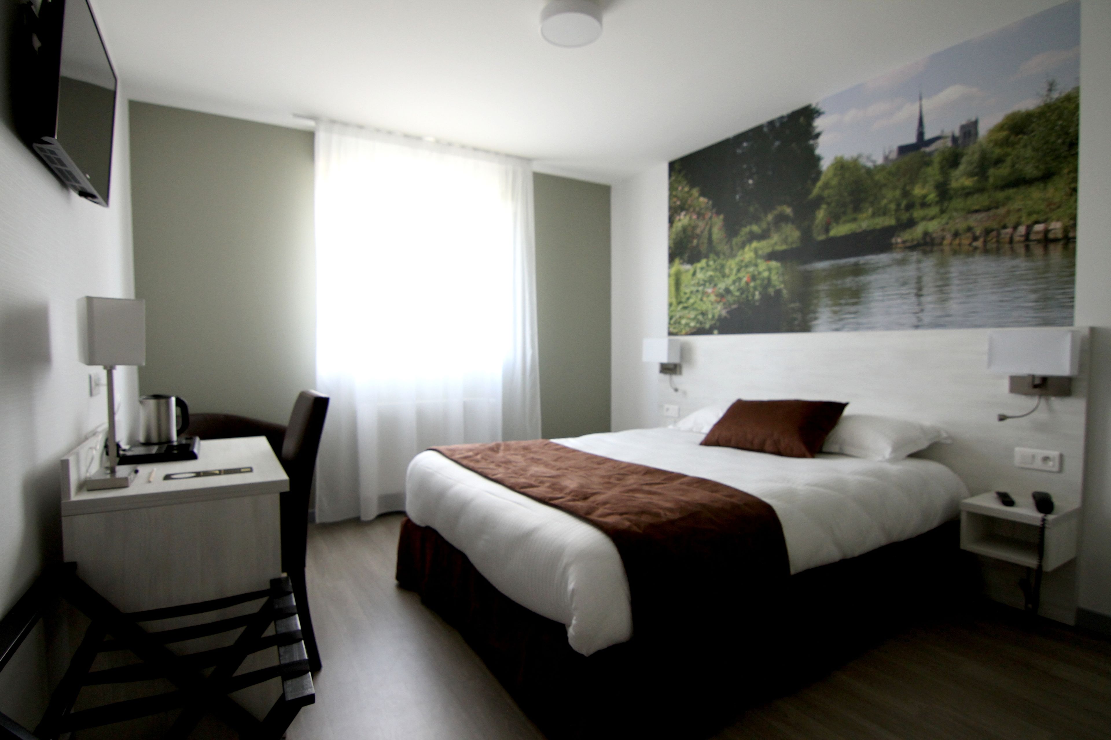 double room | in-room safe, desk, soundproofing, iron/ironing board