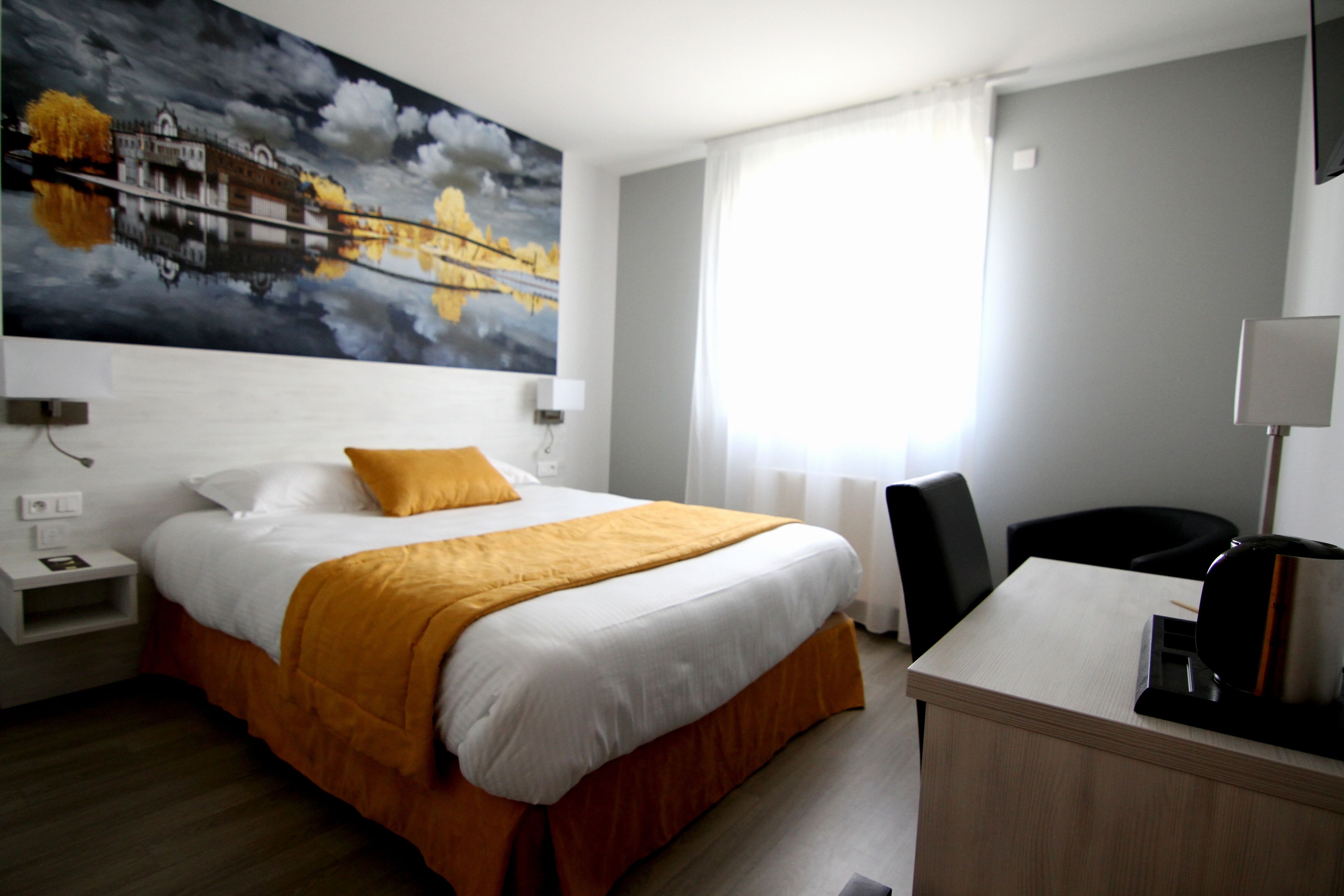 double room | in-room safe, desk, soundproofing, iron/ironing board