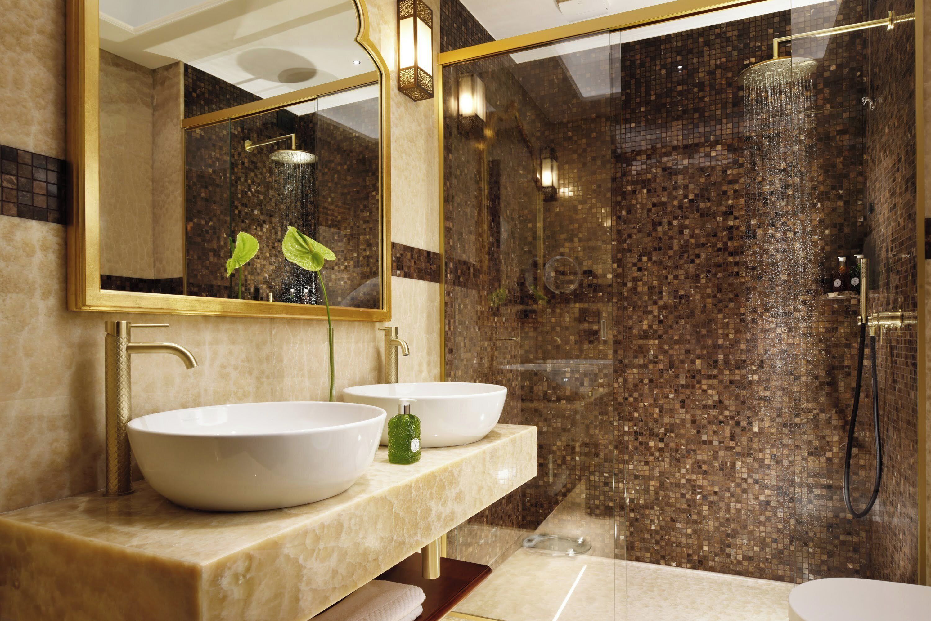 one bedroom apartment | bathroom | shower, designer toiletries, hair dryer, bathrobes