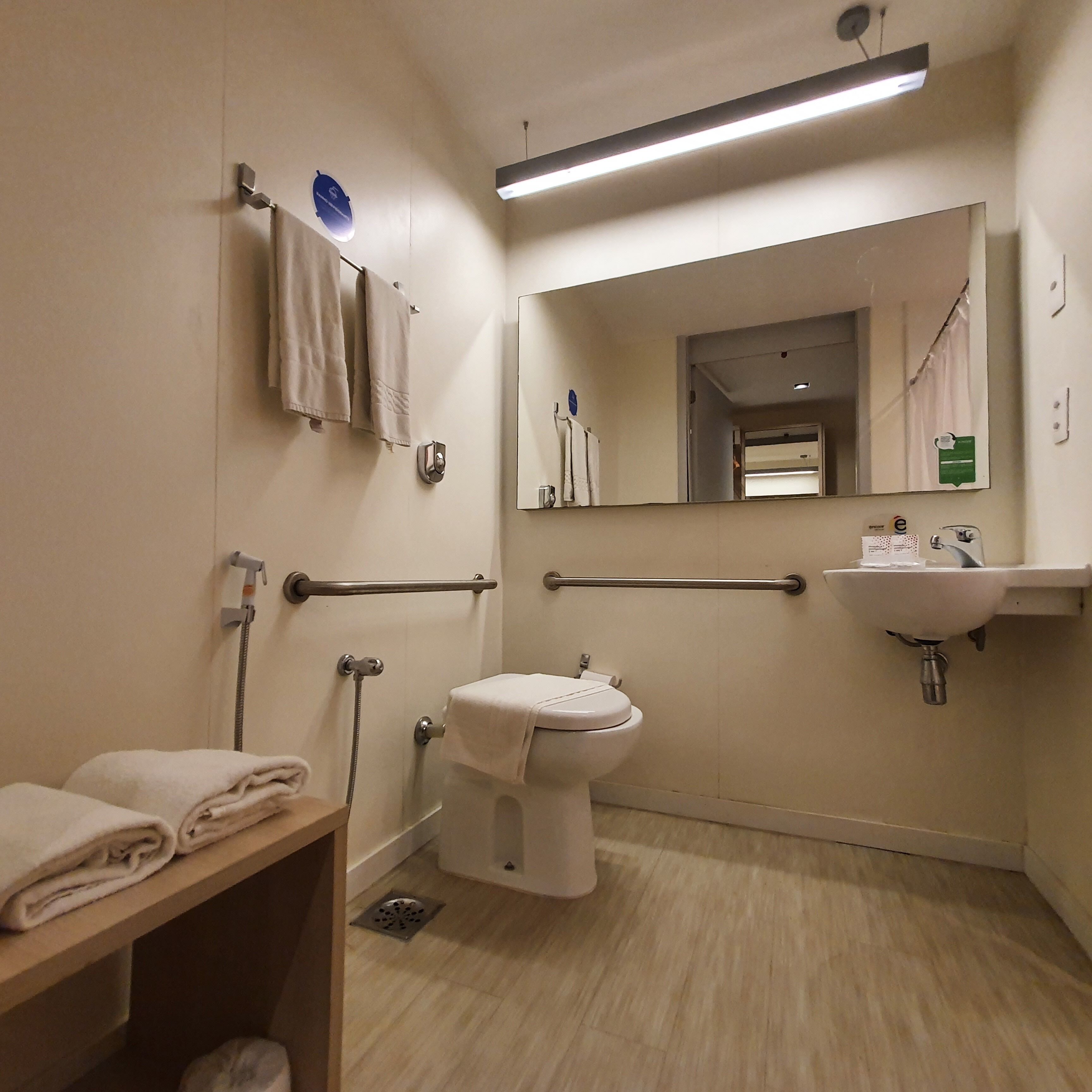 superior room, 3 single beds | bathroom | shower, free toiletries, towels