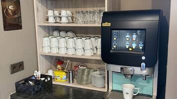 Daily buffet breakfast (EUR 13 per person)