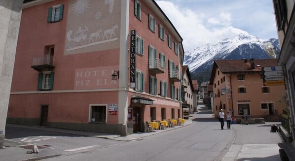 Façade de l’hébergement