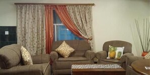 Sala de estar en el lobby