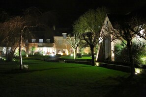 Front of property – evening/night