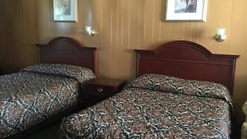 Standard Room, 2 Double Beds, Smoking | Desk, rollaway beds, free WiFi, bed sheets
