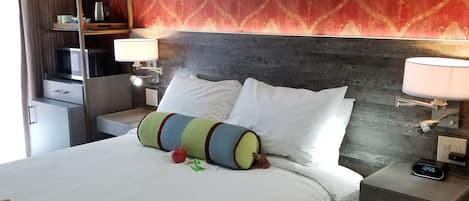 In-room safe, desk, blackout curtains, iron/ironing board