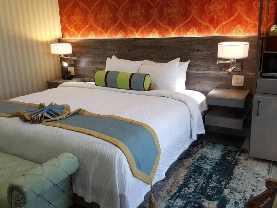 In-room safe, desk, blackout drapes, iron/ironing board