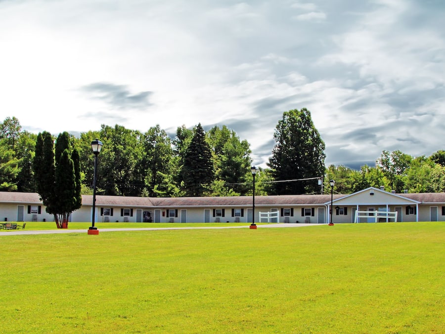 Udsigt fra overnatningsstedet