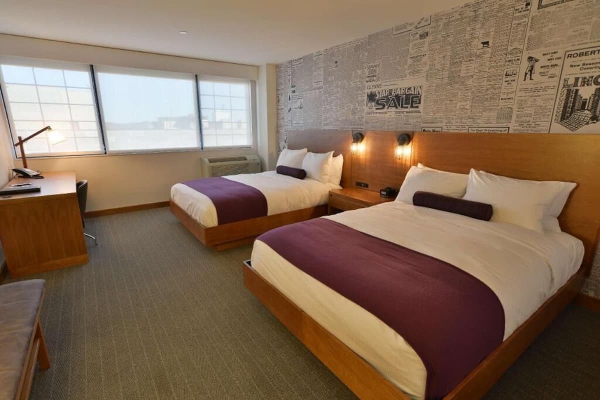 In-room safe, desk, laptop workspace, blackout drapes