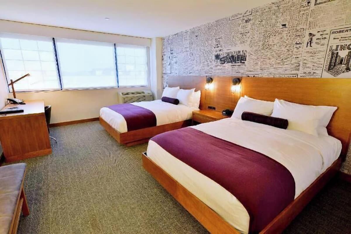 In-room safe, desk, laptop workspace, blackout drapes