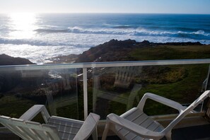 Condo, 1 Bedroom, 1 Bathroom, Ocean View (Seacliff Loft) | Balcony - Keystone Vacation Rentals Village at North Pointe (Depoe Bay)