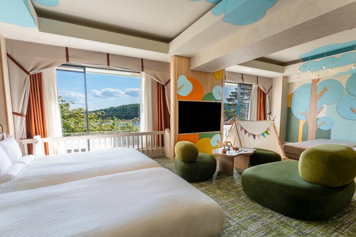 Quarto luxo, para não fumantes (Kids) | Wi-Fi de cortesia, roupa de cama