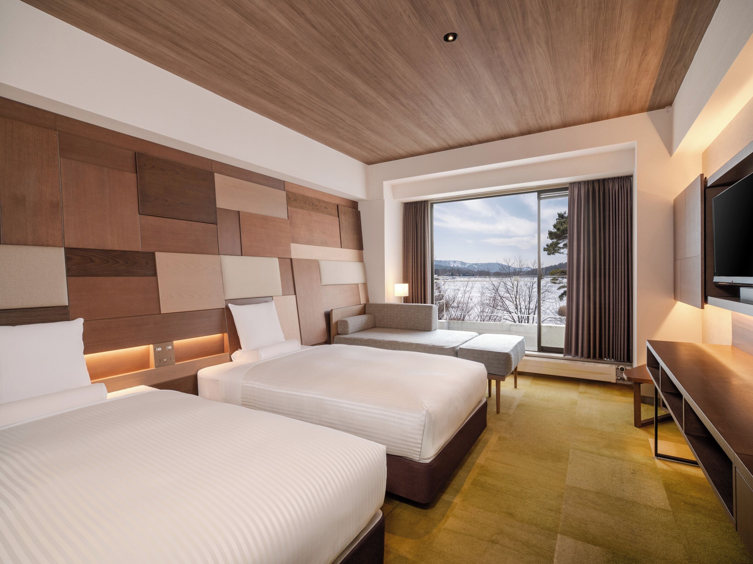 Habitación Confort con 2 camas individuales, para no fumadores | Wifi gratis y ropa de cama 