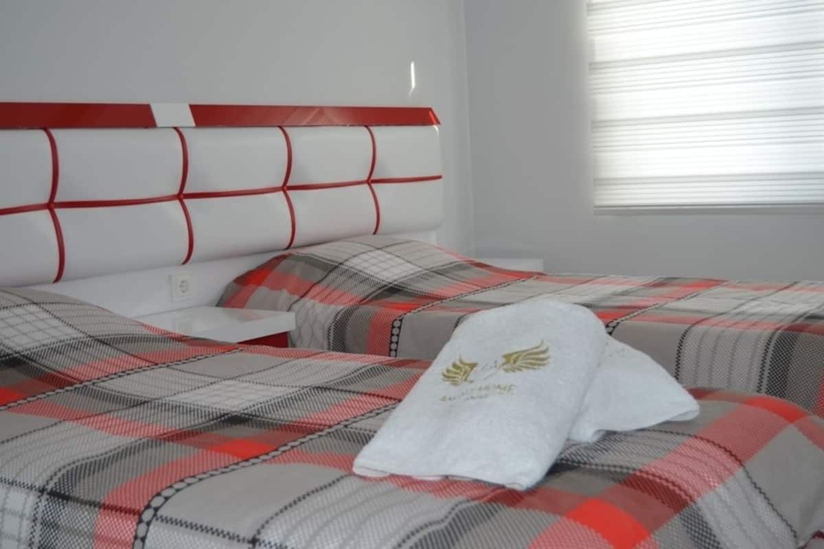 In-room safe, iron/ironing board, cribs/infant beds, free WiFi