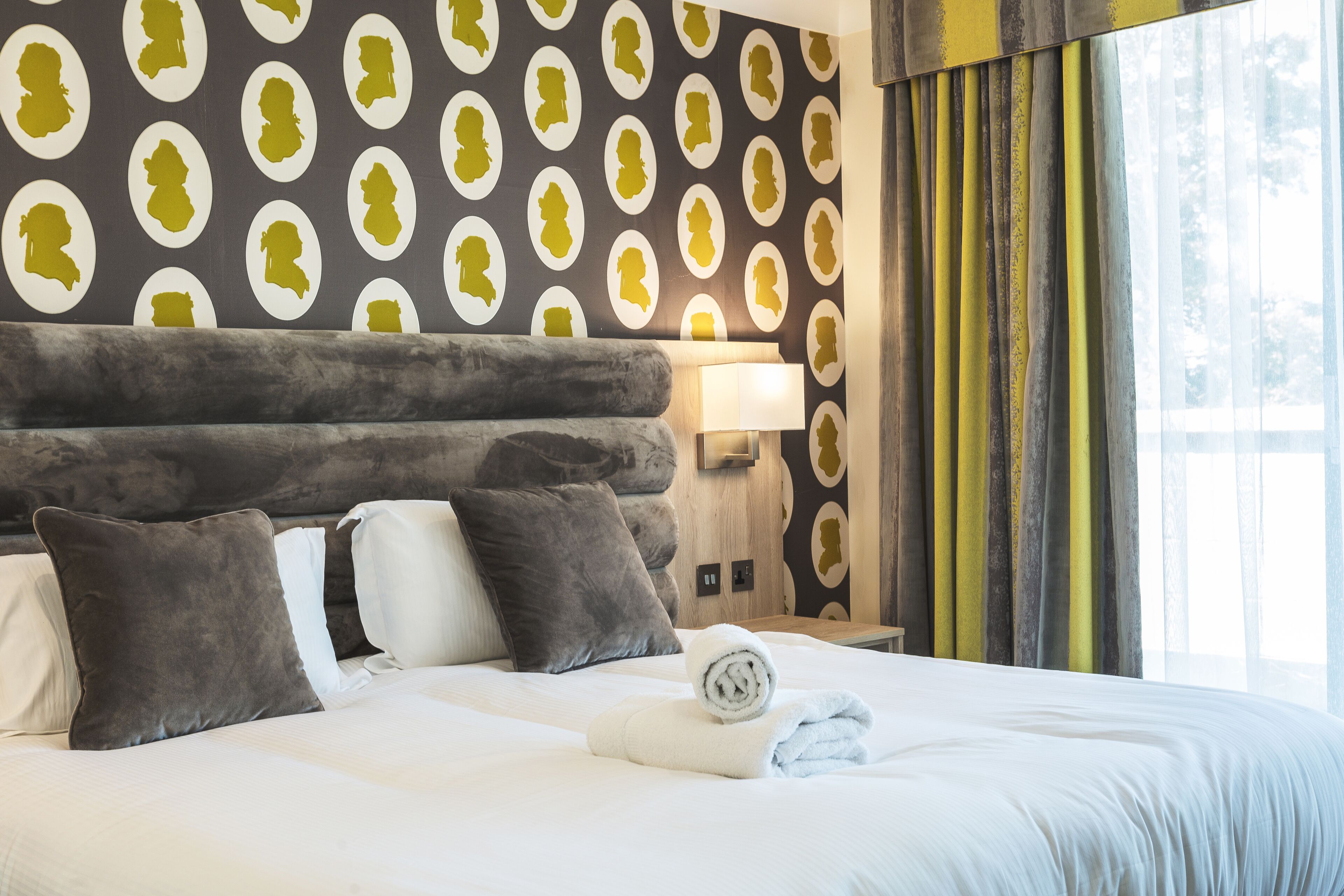 executive double room, 1 king bed | individually decorated, desk, laptop workspace, iron/ironing board