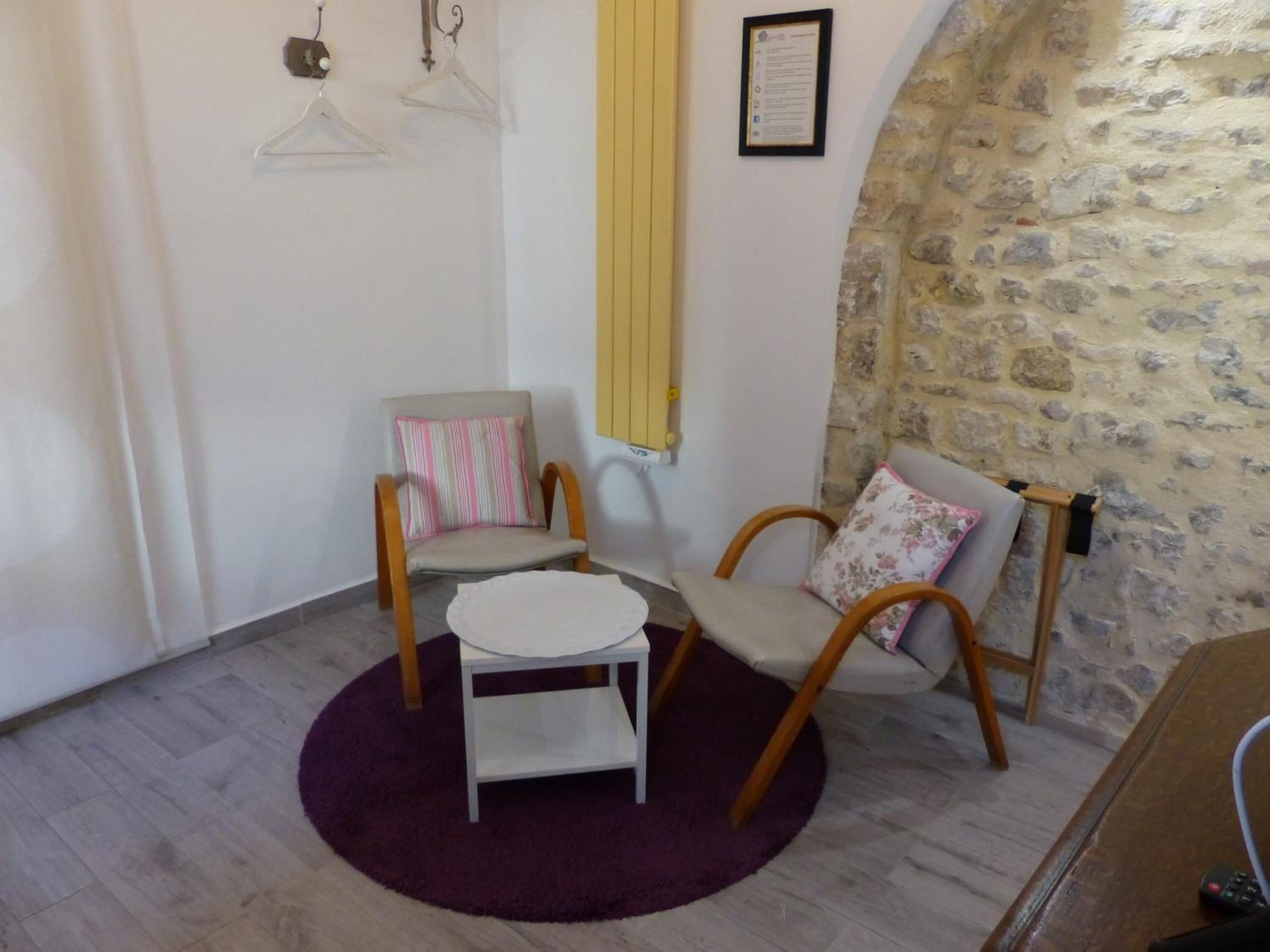 Een flatscreentelevisie