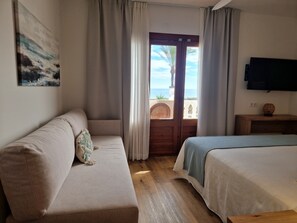 Doble Deluxe Frente al Mar con Terraza - Hotel Bodegón (Peniscola)