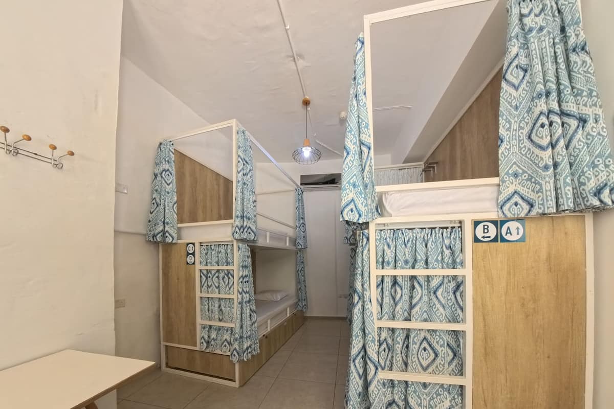 Shared Dormitory, Mixed Dorm, Garden View, Ground Floor (4 beds) | In-room safe, desk, free WiFi, bed sheets