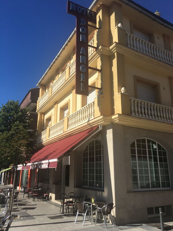 Entrée de l’hébergement
