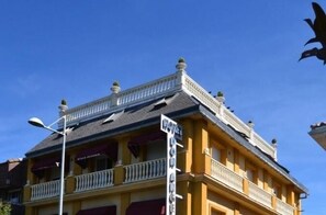 Fassade der Unterkunft