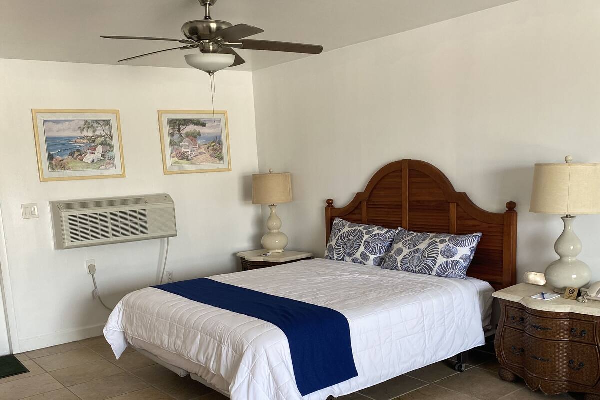 Room, 1 King Bed with Sofa bed, Partial Ocean View | Desk, iron/ironing board, free WiFi, bed sheets
