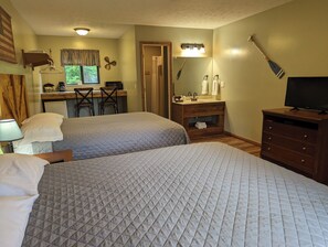 Room, 2 Queen Beds | Individually decorated, individually furnished, iron/ironing board - Timber Pointe Resort (Jamestown)
