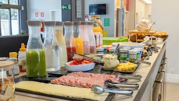 Frokostbuffé er inkludert hver dag