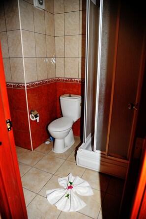 Shower, hair dryer, towels - Selge Hotel Side (Manavgat)