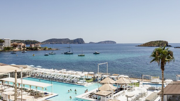 Suite, terrasse, vue sur la mer (Es Vedra) | Vue de la chambre
