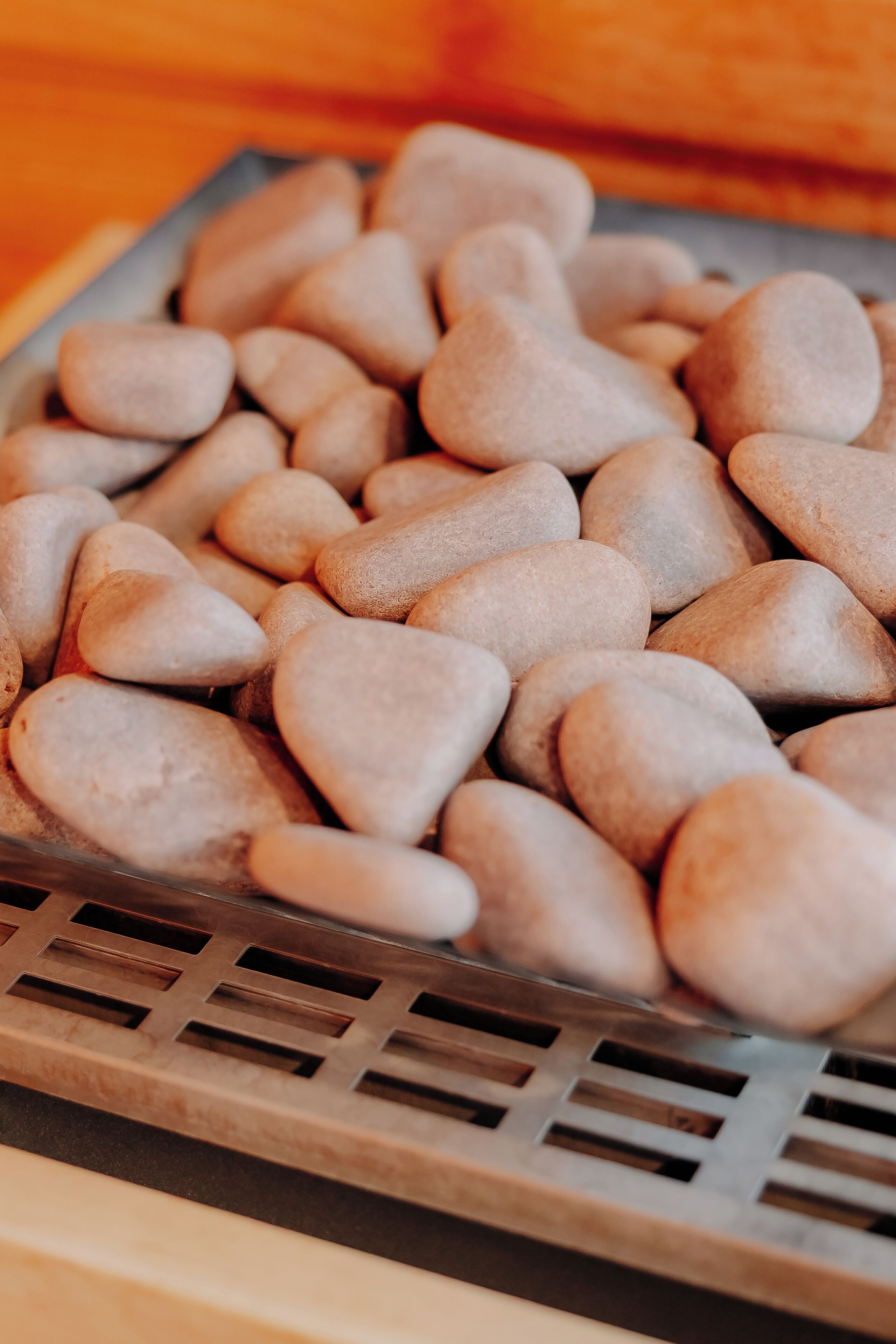 A tray of heart-shaped pastries.