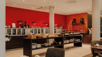 Daily buffet breakfast (EUR 15 per person)