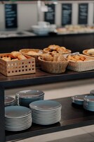 Daily buffet breakfast (EUR 15 per person)