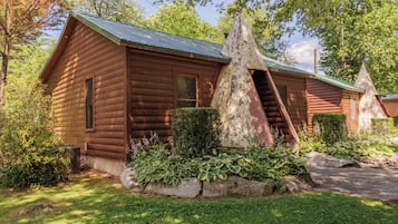 奢華小屋, 2 間臥室, 廚房 | 起居區 | 電視