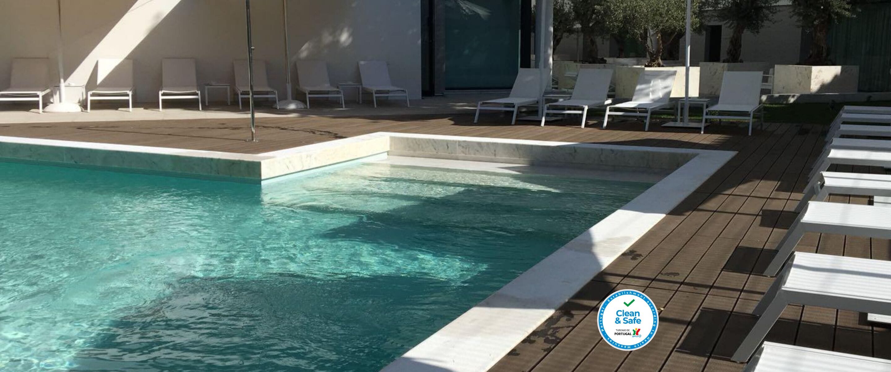 indoor pool, outdoor pool, pool loungers