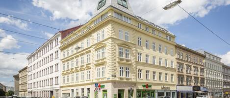 Facciata della struttura