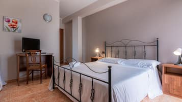 Ropa de cama de alta calidad y minibar