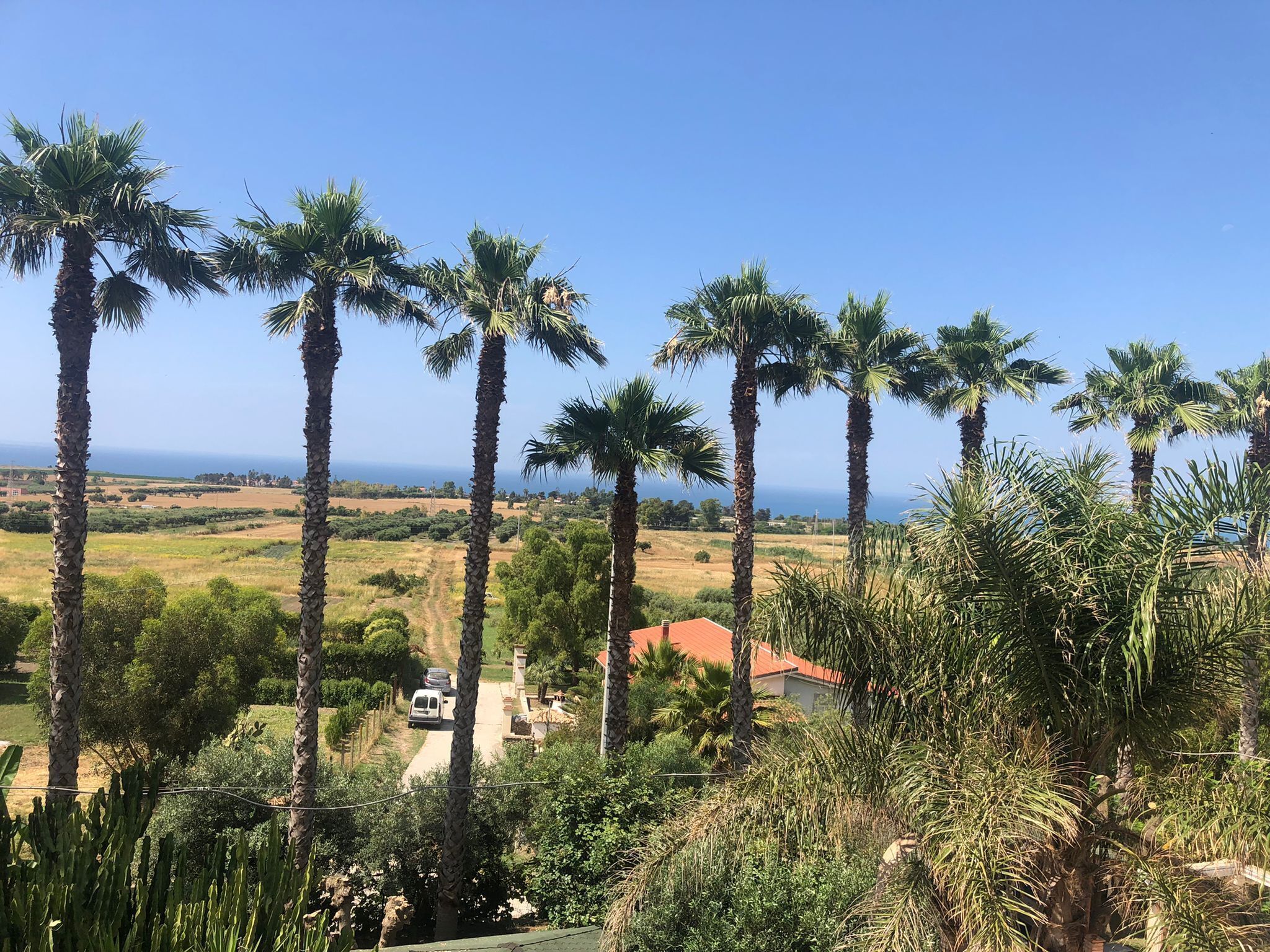 Vue depuis l’hébergement