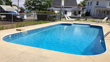 Seasonal outdoor pool