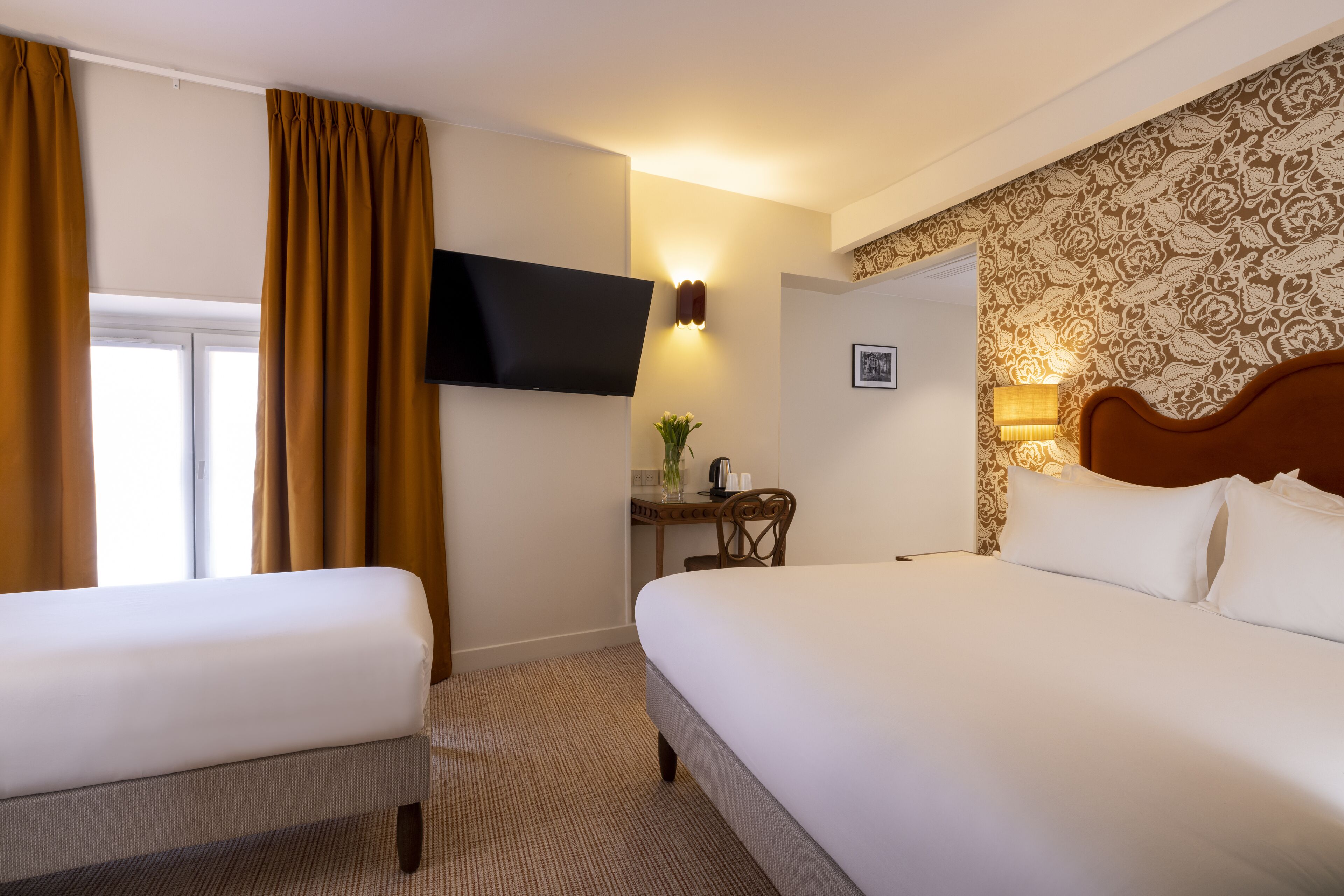 superior triple room | egyptian cotton sheets, premium bedding, in-room safe