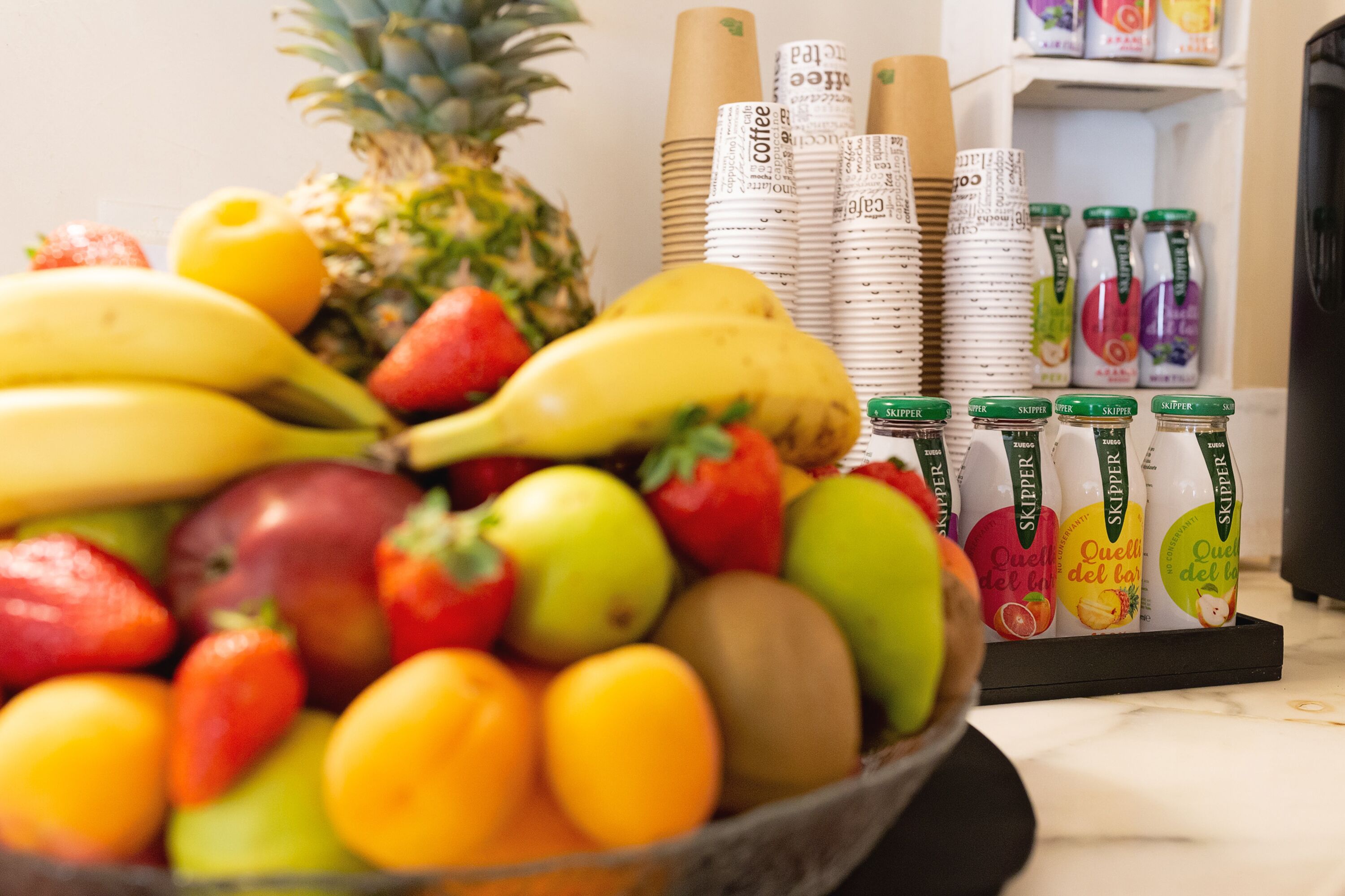 daily buffet breakfast (eur 7 per person)