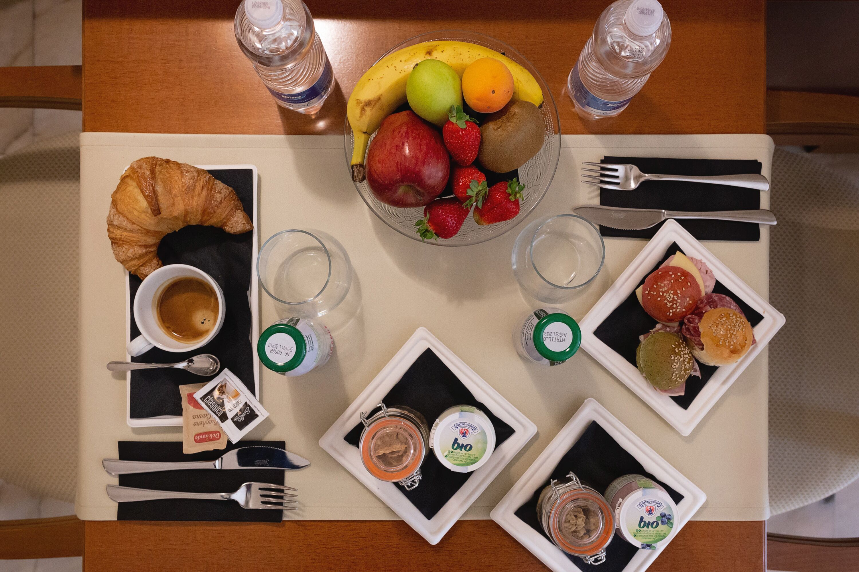 daily buffet breakfast (eur 7 per person)